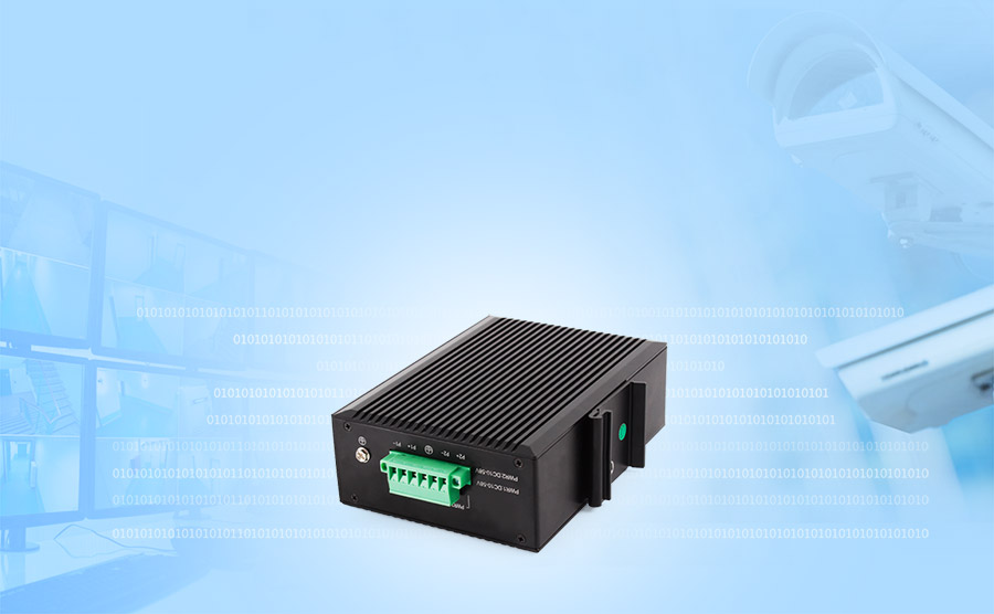 非網管工業級以太網交換機安防領域聯網傳輸