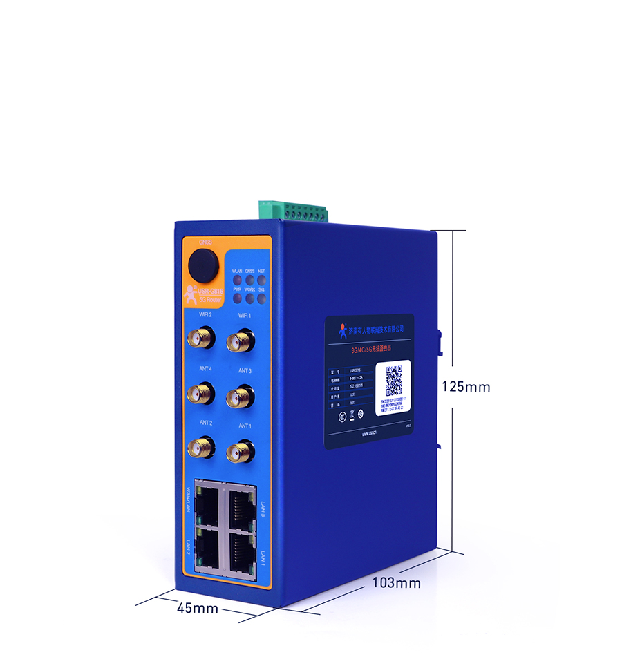 5G工業路由器的產品細節 5G工業路由器的產品細節